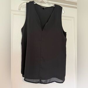 Banana Republic Black V-Neck Tank Top